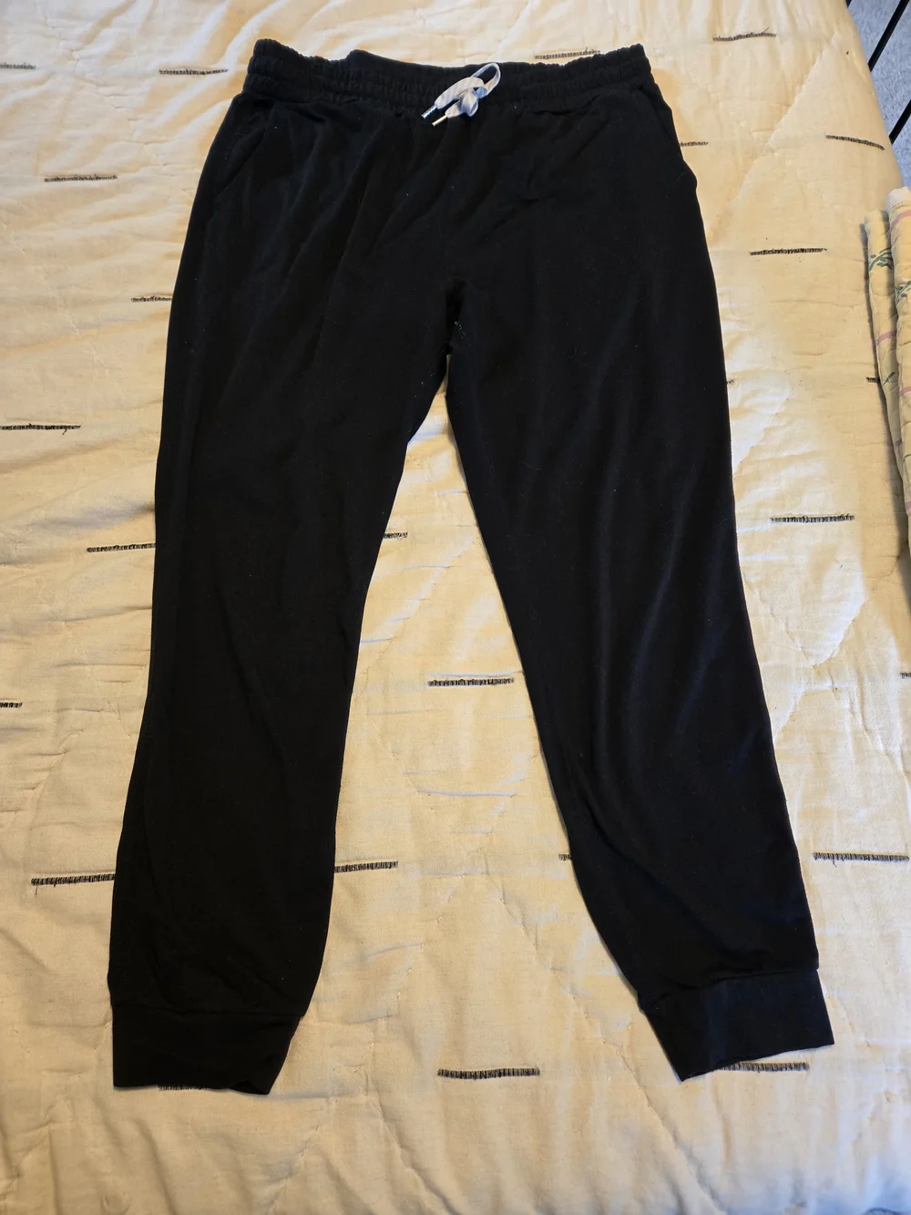 Black Drawstring Jogger Pants Vuori Womens